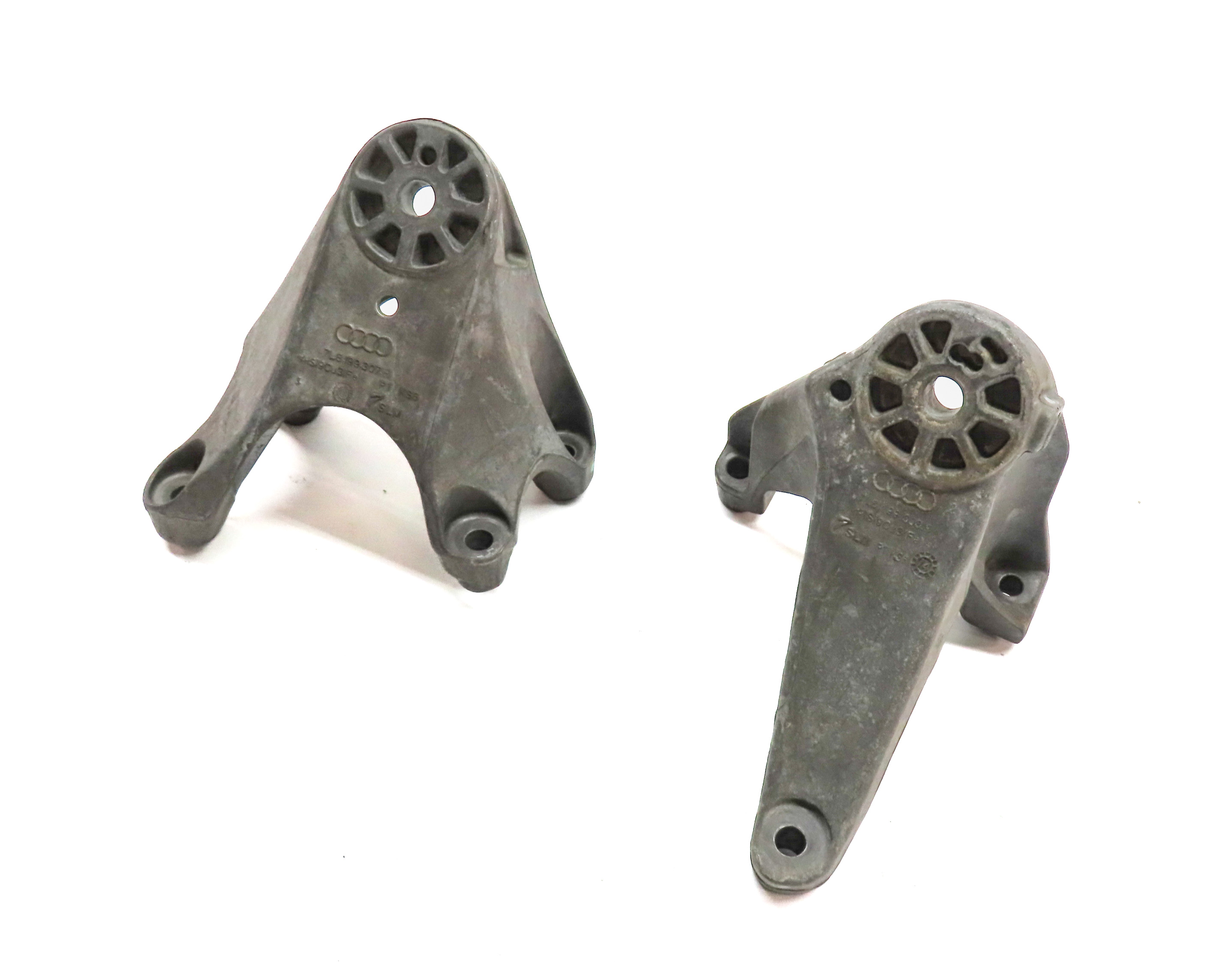 2015 AUDI Q7 (4L) 3.0L SUPER (CTWB) ENGINE MOTOR MOUNT BRACKET SET/2 — exact item pictured